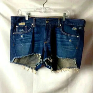 RAG &‎ BONE DORIS WOMENS  SIZE 32 CUTOFF JEAN SHORTS GOOD CLEAN CONDITION